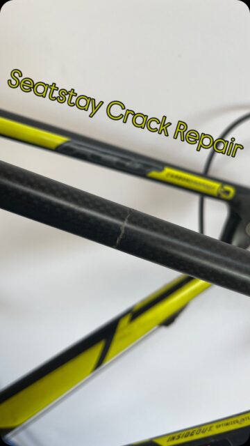 Another carbon frame brought back to life. ☀️

Cracked seat stay repair on a Felt road bike, completed with a matte clear coat finish to match the factory appearance. Structural integrity restored and back on the road with a 3-day expedited turnaround.

Need your bike repaired fast? We offer expedited carbon repair services to get you riding again as quickly as possible. 🚴🏼‍♂️💨

#CrackedCarbonCanada #CarbonRepair #CarbonFiberRepair #FeltBicycles #RoadBike BikeRepair CyclingLife RideMore CarbonFrameRepair MadeInCanada