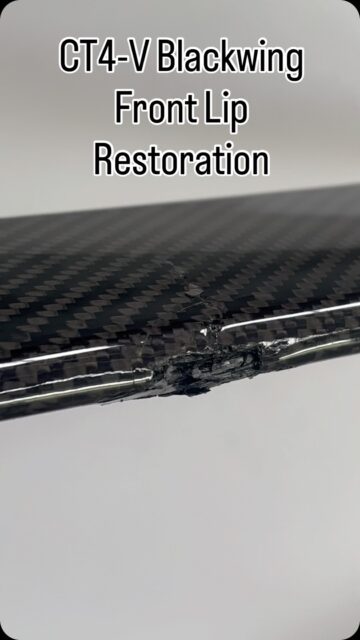Another brand-new Cadillac CT4-V Blackwing, another front lip damaged during offloading at delivery. With no front axle lift, these cars are especially vulnerable before they even reach their owners.

We were able to bring this carbon fiber lip back to life and get it looking factory again. Proud to keep these rare performance cars on the road looking their best.

🇨🇦 Happy Canada Day from all of us at Cracked Carbon Canada! Wishing everyone a safe and enjoyable holiday. 🍁

#CadillacCT4VBlackwing #CarbonFiberRepair #CrackedCarbonCanada #CanadaDay #PaintProtection
